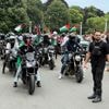 350 motorrijders houden ‘Ride for Palestine’ door Brussel: “Waanzin wat daar gebeurt”