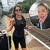 Tanya Bardsley looks glamorous as she heads to DJ Fat Tony's wedding to fiancé Stavros Agapiou, 32, while Claire Sweeney shares sweet clip of her son Jaxon, 13, in a taxi as celebrations kick off