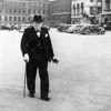 Twee jaar celstraf voor diefstal beroemde foto van fronsende Churchill