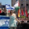 ESF-delegatie Israël doet aangifte na dreigend gebaar demonstrant