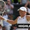 Dominant Swiatek cruises to first Wimbledon title over Anisimova - highlights