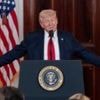 Trump tells business chiefs he needs 'little bit of time' as US economy shrinks