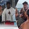 Stefon Diggs swarmed by bikini-clad women during boat party... with girlfriend Cardi B just meters away