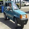World's NARROWEST car is unveiled: Ultra-slim Fiat Panda is just 20 inches wide - and is fully functional (if you can fit in it!)