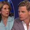 Footy legend can't contain his anger after being branded a sexist by his co-host on live TV