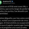 Terceros es suspendido por 5 partidos en el Brasil, según el STJD