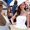 Michelle Keegan stuns in white sports bra as she works up a sweat on paddle ball court after marking her return from maternity leave with new 'six-figure deal'