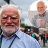 Pictured: Hilarious meme sensation 'Hide the Pain Harold' poses with F1 drivers and soaks up crowd adoration ahead of the Hungarian Grand Prix