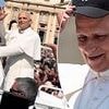 Incredible moment Pope Leo joins in with MLB chants while greeting Vatican visitors