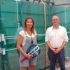 Grâce une championne du monde, Crossac mise beaucoup sur le padel, sport très en vogue