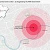 What a Hiroshima-sized blast would have done to LONDON: Unseen government diagrams imagine carnage if nuke was used on UK in 1945