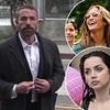 'Eligible bachelor' Ben Affleck giggles as he reveals what type of women he loves