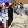 Jayson Tatum breaks silence from hospital bed after sickening Achilles tear ruined NBA star's season