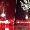 Zij zijn alvast klaar voor de Champions League-finale: PSG-fans zorgen voor spetterend vuurwerk aan Eiffeltoren