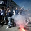 PSG - Inter. Violents affrontements entre supporters des deux camps dans le métro à Munich