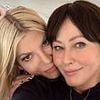 Tori Spelling writes heartbreaking tribute to 90210 co-star Shannen Doherty on first anniversary of her death