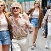 Rod Stewart, 80, and his wife Penny Lancaster, 54, look as loved-up as ever as they wrap their arms around each other on New York stroll