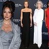 Michelle Keegan looks effortlessly chic as she joins Gillian Anderson, Jane Fonda and Simone Ashley at the L'Oreal Lights on Women Award in Cannes
