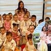 Influencer who had 21 surrogate babies with her murderer husband makes a dramatic comeback: Mother, 27, who 'disappeared' for 2 years throws a lavish party to celebrate her husband, 60, being freed from prison