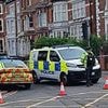 Man is arrested 'after car drives into pedestrians following a fight at private event'