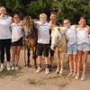 Sept cavaliers Saumurois de 9 à 15 ans, au championnat du Monde de Pony-Games