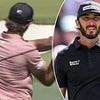 Max Homa launches his club in a fit of rage after another terrible shot at the PGA Championship