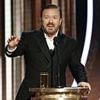 Ricky Gervais takes a swipe at Emmys stars' political grandstanding with throwback to his Golden Globes speech telling celebs: 'You're in no position to lecture the public about anything'