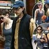 Diana star Emma Corrin swaps A-list Rami for stage sidekick Zachary Hart... and who should they bump into but Sherlock star Benedict Cumberbatch