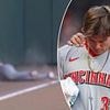 MLB star Tyler Callihan suffers horrific injury after crashing into wall