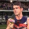 Footy fans stunned by AFL star's post-game interview after suffering shocking injury