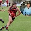 Can you spot the telltale sign that explains why footy fans are losing their minds over player who kicked five goals in a match for his country footy club?