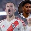 Real Madrid sign Argentine wonderkid, 17, in £38.5m deal... as Man United target's arrival casts fresh doubt over Rodrygo's future at the Bernabeu