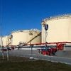 Nach Drohneneinschlag: Russische Raffinerie brennt in Ostseehafen