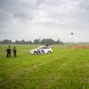 Luchtballon vertrok bij windstilte en kon niets inbrengen tegen plotse windvlaag