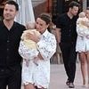 Michelle Keegan cradles baby daughter Palma as she celebrates her 38th birthday with husband Mark Wright in Marbella three months after giving birth