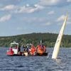 Segeljacht auf Havel gesunken: Bootsunfall: Wasserwacht rettet Person vor dem Ertrinken