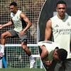 Trent Alexander-Arnold takes part in Real Madrid training for the first time since completing move from Liverpool - as Los Blancos gear up for Club World Cup