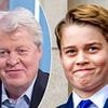 The striking similarities between Prince George and his grandmother Princess Diana's brother, Charles Spencer, revealed