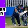 Bethell hits four boundaries in four balls