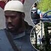 Urgent manhunt for 'Islamophobic' knifeman who stabbed migrant worshipper to death in mosque and filmed attack on his phone