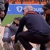 Tigers staff member makes shocking gesture at TV camera after collapsing on the field during MLB game