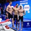 VIDEO. Pas de médaille pour Léon Marchand avec le relais français 4x200 m nage libre aux Mondiaux de natation