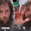 A-list actor is unrecognizable with greasy hair and scraggly beard in shocking photos