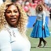 Serena Williams is the epitome of chic in Chelsea colours as she celebrates Women's FA Cup win after her husband Alexis Ohanian snapped up an eight percent stake in team