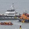 RNLI rehearses major migrant 'rescue' drill amid claims lifeboat charity has become a 'ferry service' for asylum seekers