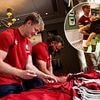 Flat whites in the car park, a team social and a kit giveaway... Inside the British & Irish Lions' first get together ahead of summer tour of Australia