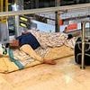 'Homeless villages' in Spain's airports spread to Mallorca and Costa del Sol: Scores of people sleep rough in terminals used by thousands of Brits - with warnings for travellers landing late at night