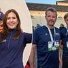 Sporty King Frederik of Denmark shows he can keep up with his children - as he joins them for annual Royal Run in Copenhagen