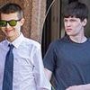Pictured: Two men accused of 'swatting' by making hoax calls to US and Canadian police - as they appear in court