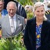 King Charles and Sophie, Duchess of Edinburgh share a sweet embrace while attending the Royal Windsor Flower Show